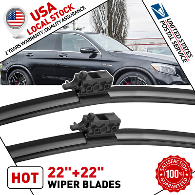 12" Rear Windshield Windscreen Washer Wiper Blade For Mercedes Benz GLC Class X253 C253 2015-2023 Car Accessories Accsesories - 34 - View #2