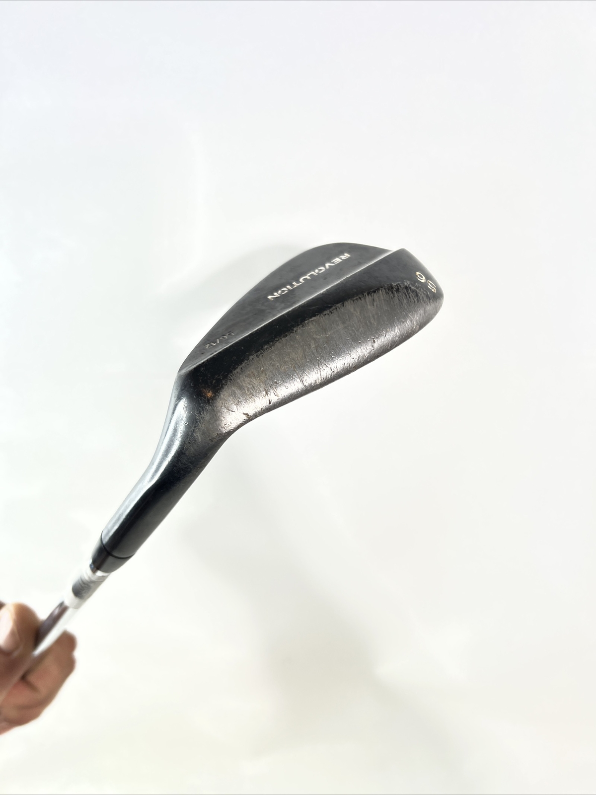 MAXFLI Revolution 56/12 Sand Wedge R/H Steel Shaft 35" Black eBay