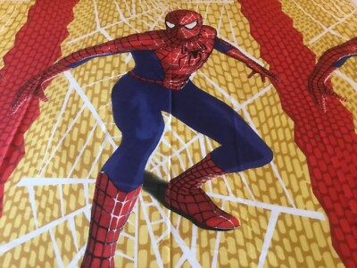 SPIDER-MAN 2 VTG 2004 Marvel Rod Pock Drape Panel 64 x 86  MINT  Qty Available 2