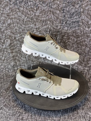 On Cloud 5 Laufschuhe Herren Größe 10 Chalk/Haine
