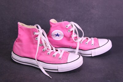 Converse All Star Classic Chucks HI Damen Sneaker Gr. 37 Canvas rosa BC1156