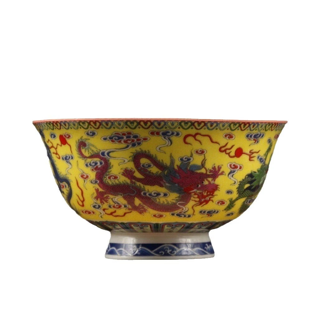Yellow Antique Chinese Bowls for sale | eBay
