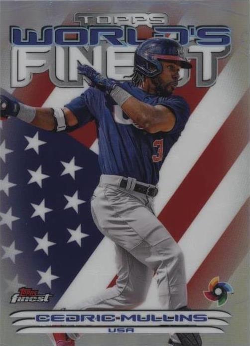 2023 Topps Finest - Cedric Mullins #2000-15 - 1 of 1