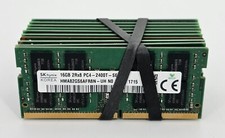 LOT OF 10 - 16GB DDR4 / PC4 SODIMM Laptop Memory / RAM - Various Brands / Speeds