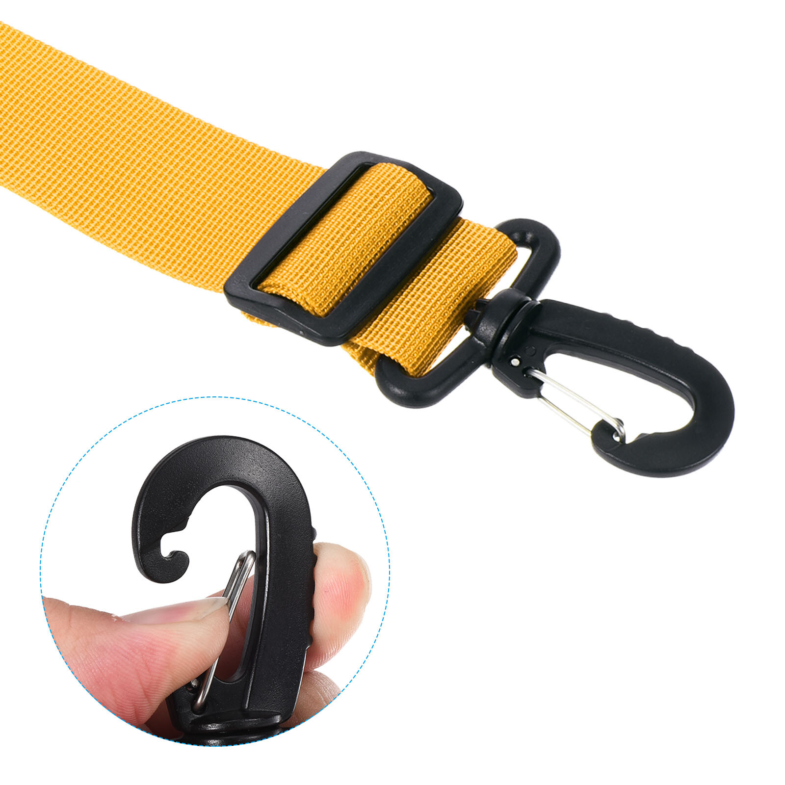 SALOMON Cinghia Porta Sci 70cmx3 8cm Cinghia Scarpone Snowboard Giallo