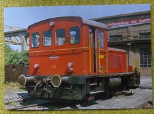 Postcard Diesel Locomotive V 3 KBE (6B-21)