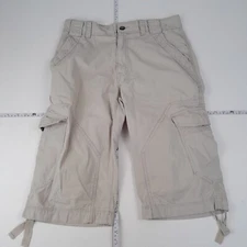 MANTARAY Shorts 32 Beige Mens Cargo Combat