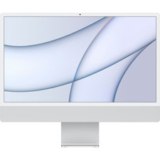 Apple 24" iMac Retina 4.5K Display M1 8GB Memory 256GB SSD Silver MGTF3LL/A 2021