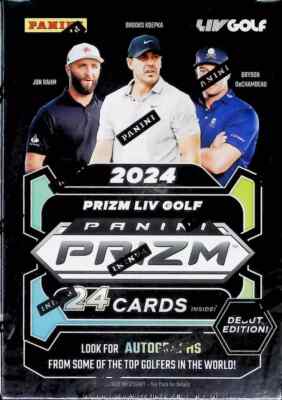 2024 Panini Prizm LIV Golf Factory Sealed Blaster Box