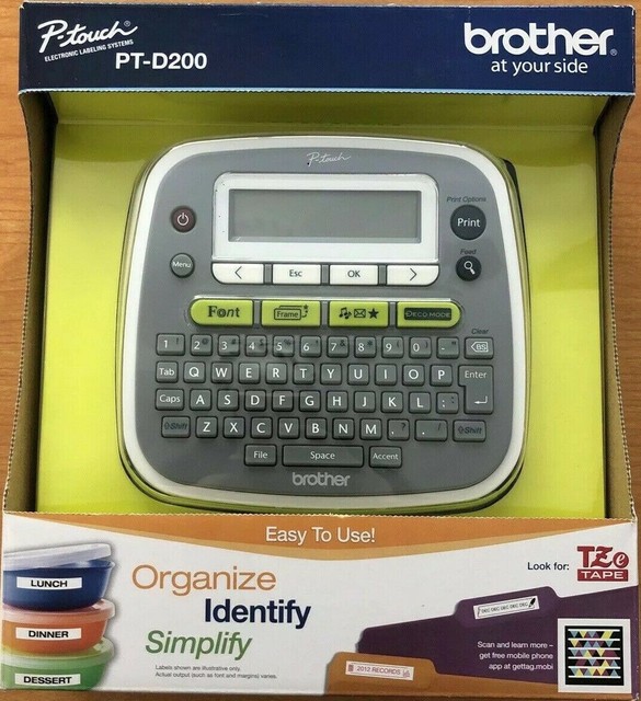 Brother P-Touch PT-D200 Label Thermal Printer for sale online | eBay