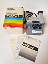 Polaroid The BUTTON Instant Film Camera with original box and manual