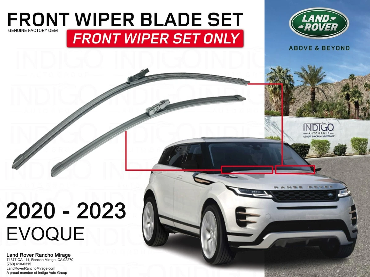 Range rover evoque clearance windshield wipers