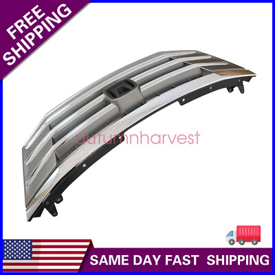 New Fit For Honda Accord Crosstour 2010-12 Front Bumper Upper Grille Assembly