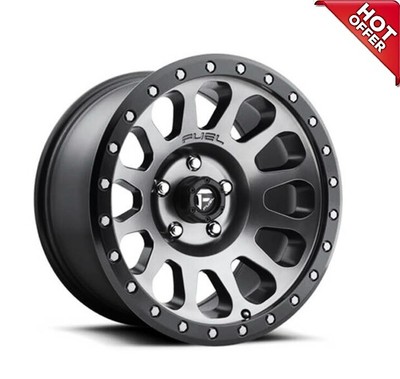 18'' Fuel Wheels D601 Vector Grey Off Road Rims(S41)