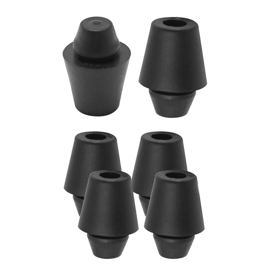 Parachoques de capó de goma 6 piezas para Nissan Cube Titan Infiniti FX35 FX45 QX56 6582950A00 Foto 2 de 4