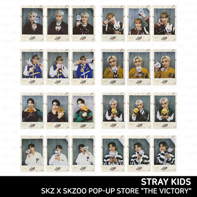 straykids スキズ　全員　サイン　ポストカード STRAYKIDS SKZ X SKZOO POP-UP STORE-THE VICTORY | eBay