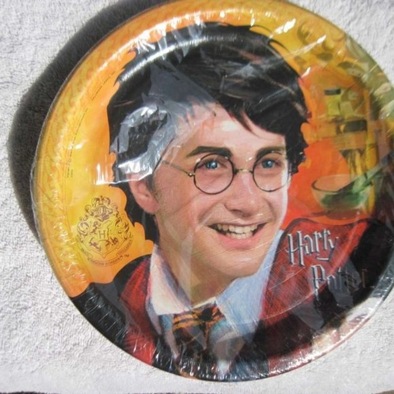 8 Harry Potter Goblet of Fire 8.75" Paper Plates Party Express Hallmark 1DPL2355