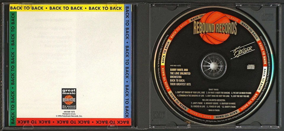 Barry White & The Love Unlimited Orchestra - Their Greatest Hits - CD [20129] US Foto 3 de 4