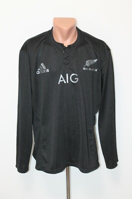 New Zealand All Blacks Shirt Jersey Camiseta Adidas 2014 2015 Home