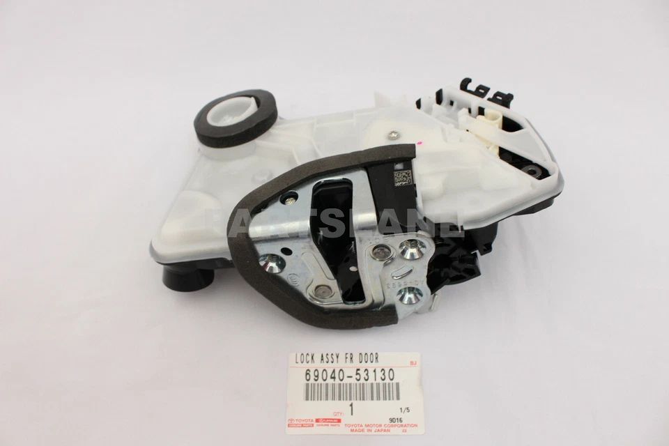 Cerradura puerta delantera izquierda genuina Lexus IS250 IS300 IS350 LX570 con motor 69040-53130 Foto 4 de 4