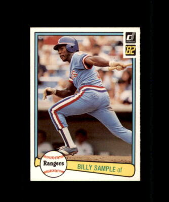 1982 DONRUSS BASEBALL CARD TEXAS RANGERS #69 BILLY SAMPLE | eBay