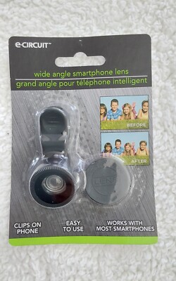 E-Circuit Wide Angle Smartphone Lens Works With Most Smartphones 