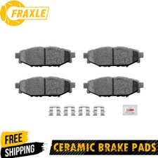 Rear Ceramic Brake Pads Kit for Subaru Forester Impreza Outback Legacy WRX BRZ