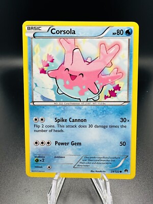 Pokemon TCG - Corsola 29/122 - BREAKpoint 2016 | eBay