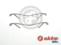 Autofren Seinsa D42348A ZubehÖRsatz, Scheibenbremsbelag Vorderachse FÜR Chevrole