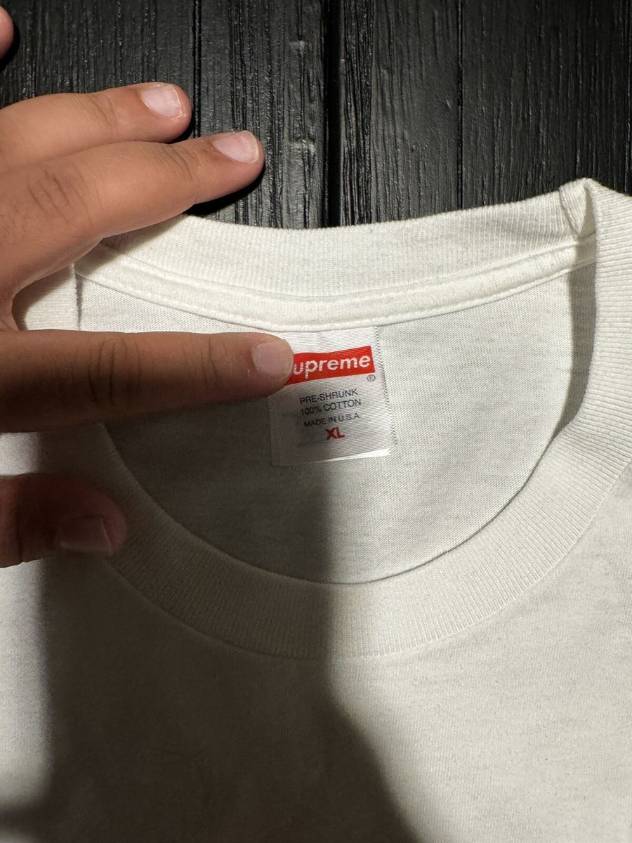 Supreme Tonal Box Logo Tee ホワイト S Supreme Tonal Box Logo Tee White (SS23) Size S Brand New 100