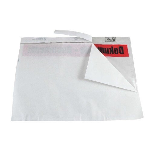 Delivery note bags DIN C4 transparent accompanying paper bags document bags - Picture 5 of 6