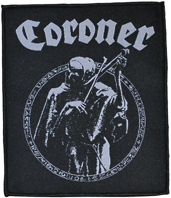 CORONER - Punishment For Decadence - 10,2 cm x 12,2 cm - Patch - 166584