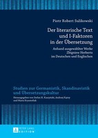 Der Literarische Text Und I-Faktoren In Der ÜBersetzung | Buch | 9783631662274