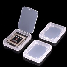 5pcs Clear CFexpress Type-B Card Plastic Storage Box XQD Memory Card Holder