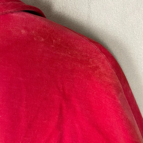 Vintage Razook's Women's Velvet Feel Pink Jacket Check Measurements Pockets - Picture 14 of 18