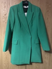 Zara green blazer dress- BNWT (Size Medium)