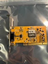SIIG JJ-P01012 CyberPro Port PCI Expansion Card P053-Y2 V5.0