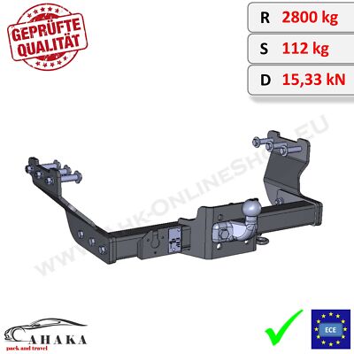 Anhängerkupplung für Wohnmobil für Ford Transit Autosleeper Duetto 2000-2014