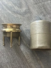 Vintage VAN CORT Instrument - Tabletop Magnifier - Brass Magnifier Original Box