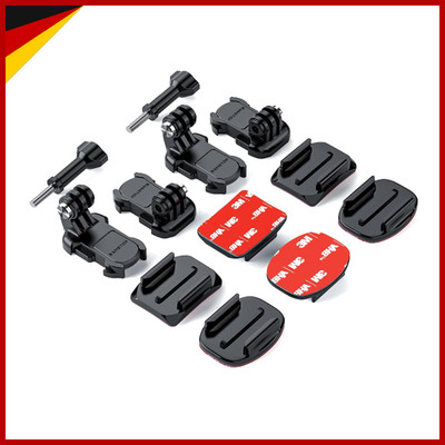 Klebepads Halterung 3M für GoPro Hero 12er Set Zubehör Montage Schutzhülle