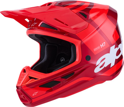 ALPINESTARS SM7 Helmet - Core - Gloss Red - 2XL 8301826-3127-XXL