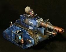 Death Korps of Krieg Leman Russ Vanquisher  Commissar painted Warhammer 40k