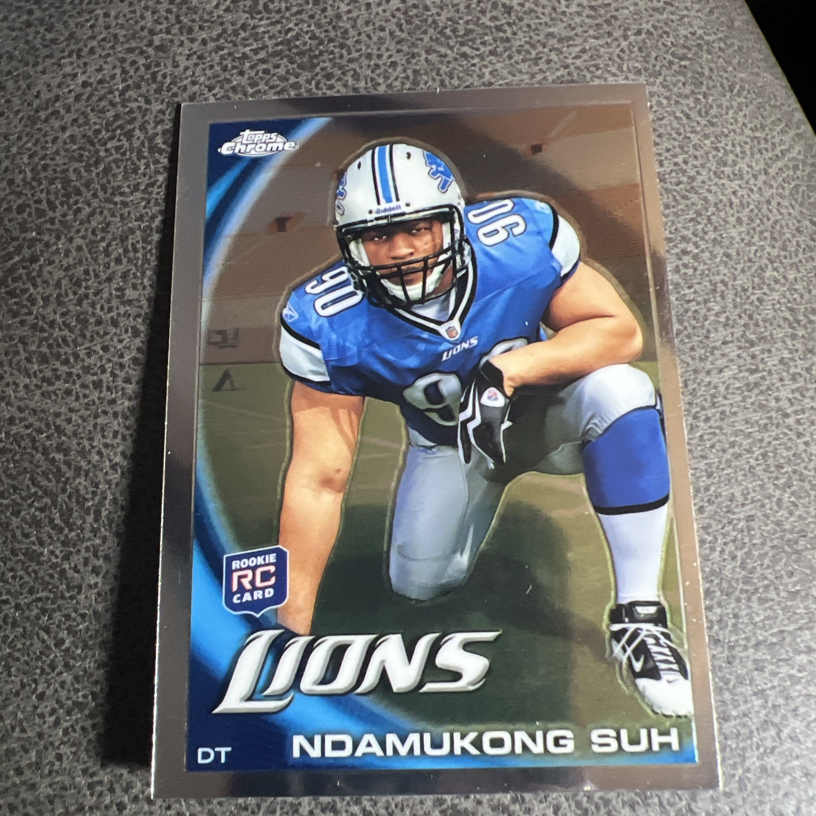 Ndamukong Suh Nebraska Cornhuskers Detroit Lions 2010 Topps Chrome Rookie C160