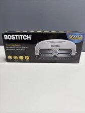 PaperPro 20 Sheet Hole Punch Metal Construction Jam Free EZ Squeeze Technology