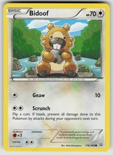 2015 Pokemon Primal Clash BIDOOF 116/160 Common Heavily Played