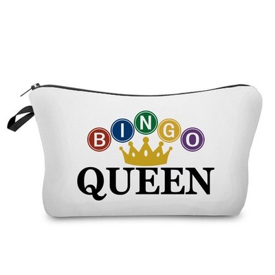 Livel lhood Bingo Game Makeup Bag Cute Small Organizer Small, hzz18277 