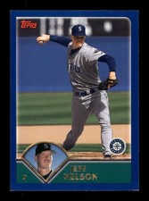  34 Jeff Nelson  Mariners 2002 Topps Baseball Sports Trading Card 