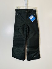 Columbia Bugaboo III Omni-Tech youth snow pants black NWT size S 75.00