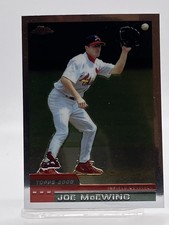2000 Topps Chrome #192 Joe McEwing St. Louis Cardinals