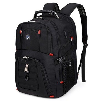 Extra Large 50L Travel Laptop Backpack with USB Charging Port, College High S...